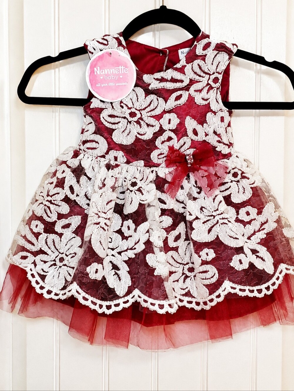 Nannette Baby Special Occasion Sleeveless Party Dress - Picture 2 of 15